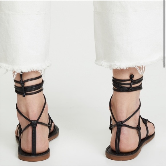 NWOT MADEWELL LACE UP SANDALS💗💗💗 - Picture 2 of 7